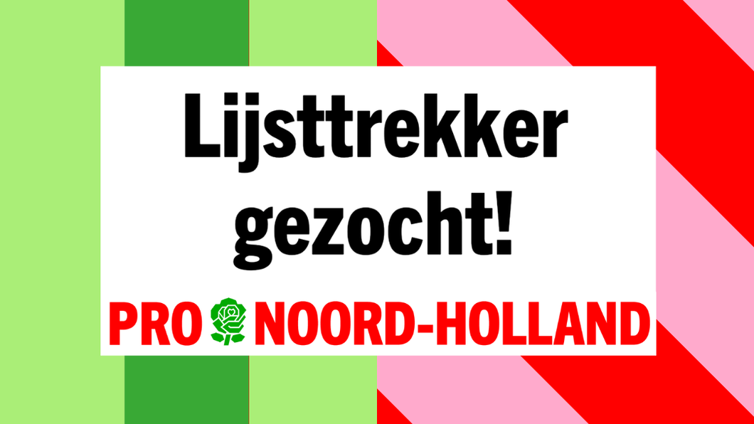 lijsttrekker vacature